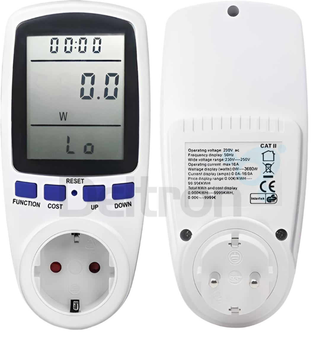 LTC LXM-150 meter voor in het stopcontact om automatisch het energieverbruik én de kosten op basis van jouw stroomtarief te bekijken