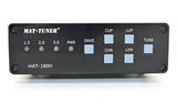 Voorzijde mAT-180H antenne tuner voor het volledige HF-spectrum en de 6 meter band.