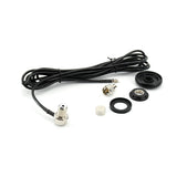 Maas antennekabel 5 meter met haakse FME en een PL (UHF-Male) connector en afdichtring en rubbers