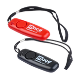 Mace alarmknop 130 dBi met polsband verkrijgbaar in de kleuren rood en zwart