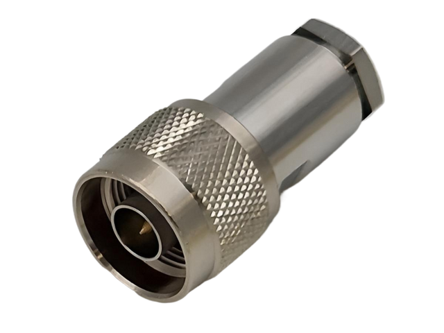 Magnum N-Male connector voor RG8X clamp (klem) bevestiging