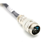 6-pin male connector van microfoon adapterkabel voor Albrecht AE 5900