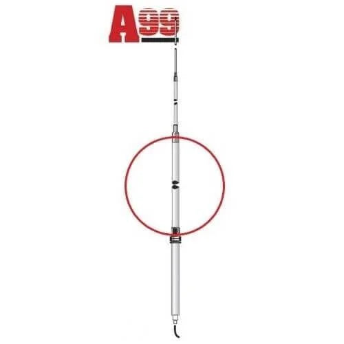 Solarcon Antron A99 middelste sectie van de antenne ter vervanging bij schade