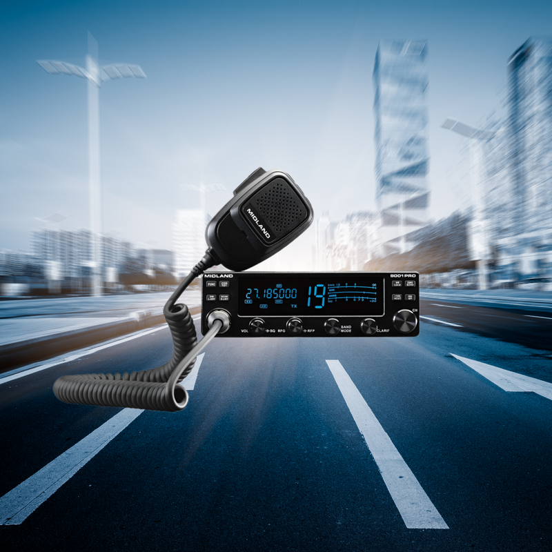 Midland 8001-Pro SSB 27MHz CB-radio