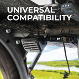 Midland AU28 Xtreme C1687 gemonteerd aan het hemeltje van een offroad voertuig