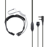 Midland C1698 MA39-L keelmicrofoon met geïntegreerde PTT-knop met vingerbevestiging