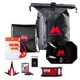 Midland ER Emergency backpack, een goed gevulde noodrugzak waamee je 72uur mee kunt overbruggen