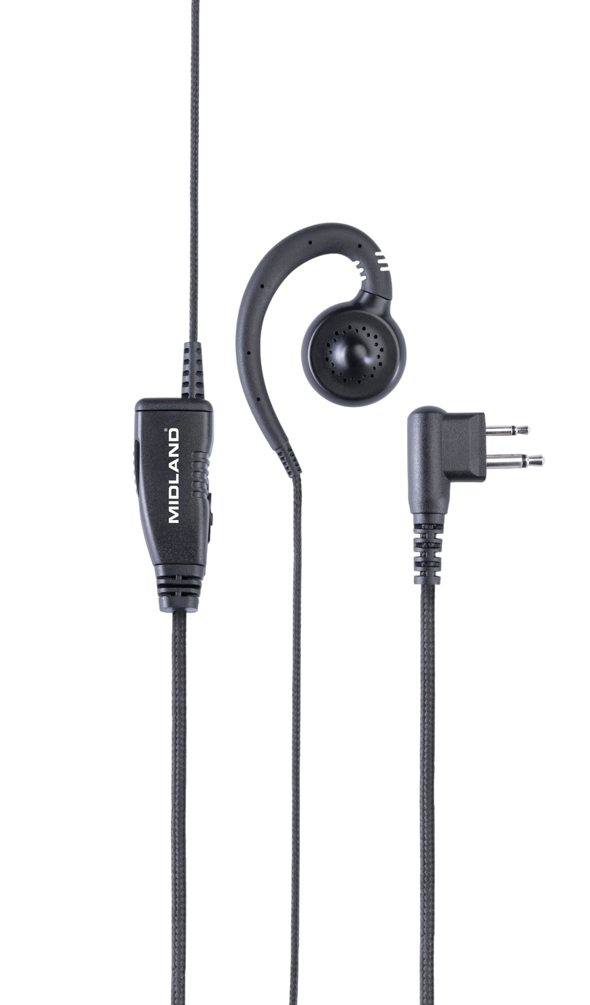 Midland MA29-M (Type-M) oortje met PTT-knop en HD speaker met Motorola aansluiting