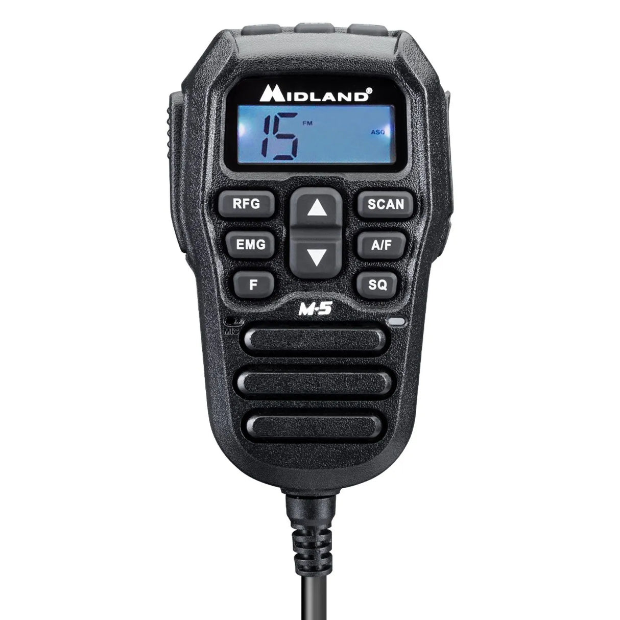 Midland C1566 originele handmicrofoon voor de Midland C1277 27MHz CB transceiver