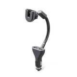 Midland C1422 ST-Dual microfoonhouder met 12V lader