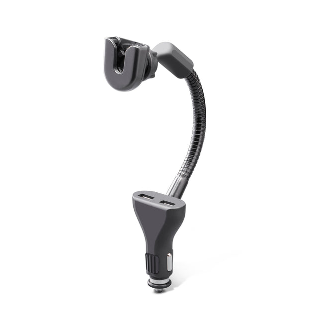 Midland C1422 ST-Dual microfoonhouder met 12V lader