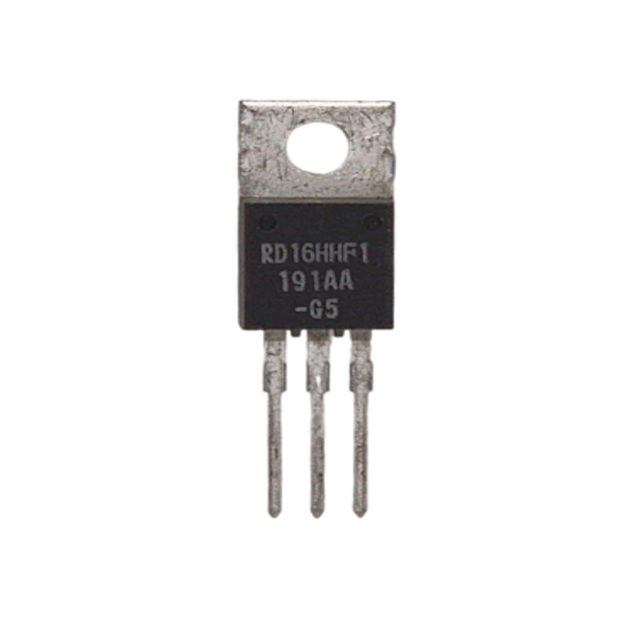 Mitsubishi RD16HHF1 MOSFET transistor voor RF-versterkers CB-radio's en amateurradio eindtrappen