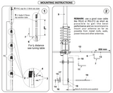 Montage instructies an de Sirio New Tornado 27MC basis antenne