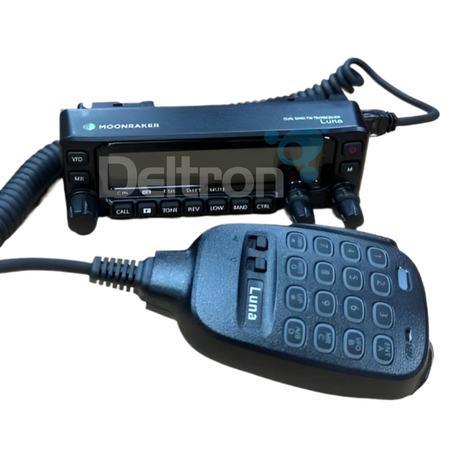 Moonraker Luna display met multifunctionele handmicrofoon