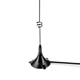 Moonraker MRM-100 mini magneetvoet antenne voor de 2m en 70cm band met een vermogen van 50W