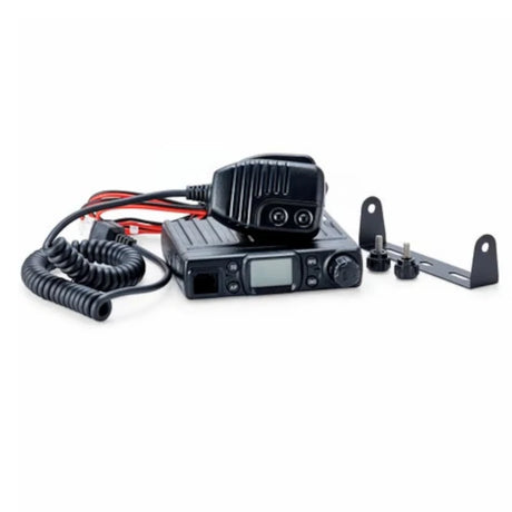 Moonraker Micro 12V 27MHz transceiver met microfoon, bevestigingsbeugel en schroeven
