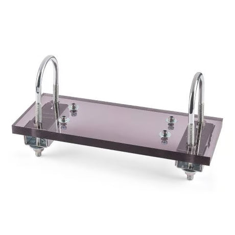 Mastbeugel voor dipoolantennes en draadantennes, geleverd inclusief v-bouten en bijbehorende schroeven