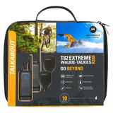 Motorola T82-Extreme RSM vergunningsvrije PMR446 walkie talkie set in opbergtas inclusief accessoires zoals twee remote speakermicrofoons