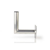 Rafansys L-vormige muurbeugel met bevestigingsplaat van 150x150mm voor antennes en schotels