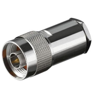 N-Male connector voor Ecoflex-10, Ecoflex 10 Plus en Aircom coaxkabels
