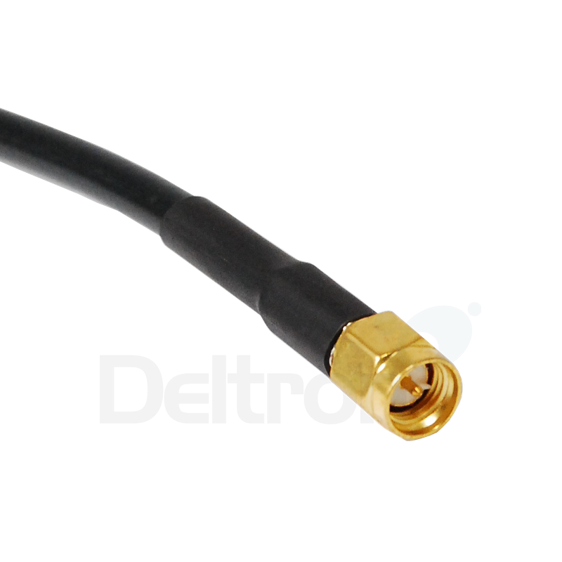 Antennekabel met een vergulde UHF-Male (PL-259) aansluiting behorende bij de N1 dualband magneetvoet antenne