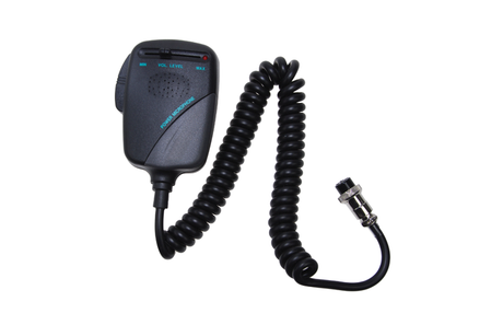 K-PO NM 532 4-pins handmicrofoon met President en Uniden bedrading, volumeregeling en on air ledindicator