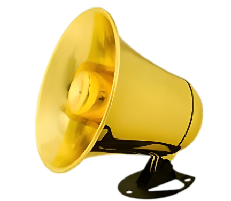 NTX-5000G PA-luidspreker megafoon n de kleur goud