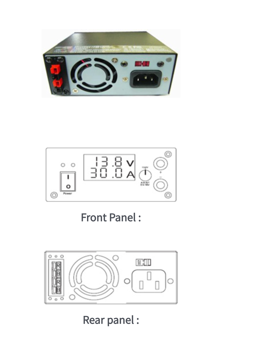 Nissei NS-1230D Netzteil 25/30A