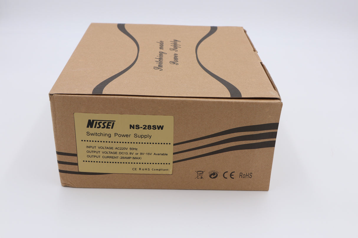 Originele verpakking van de Nissei 28SW schakelbare elektronische voeding