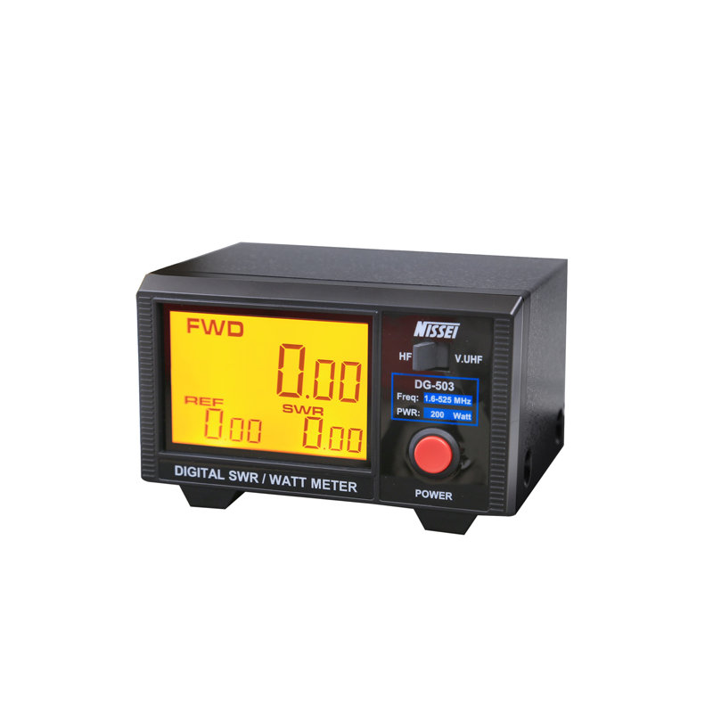 DG‑503 Wattmètre numérique LCD 3,5 SWr 1,6-60 MHz/125-525 MHz pour radios bidirectionnelles DG‑503 Wattmètre numérique LCD 3,5 SWr 1,6-60 MHz/125-525 MHz pour radios bidirectionnelles