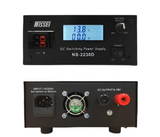 Voorkant en achterkant van de Nissei NS-2230D elektronische voeding 