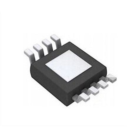 Onderzijde van de IC SOP-8 power regulator voor President Randy-3 27MHz portofoon