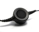 Vorozijde van de PTT-knop op de Komunica NC-PRO kabel voor de NC-Pro QD noise cancelling headset