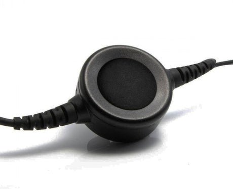 Vorozijde van de PTT-knop op de Komunica NC-PRO kabel voor de NC-Pro QD noise cancelling headset