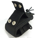 Portofoontasje van nylon met riemclip en schouderriem voor diverse portofoons zoals Kenwood, Baofeng, Intek, Wouxun, Icom en meer