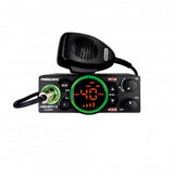 President Henry-2 27MHz CB transceiver met groene display ring en oranje weergave