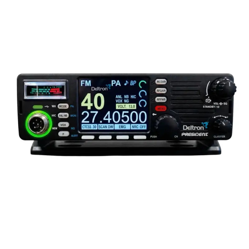 President Jack 2 27MHz transceiver in een compact formaat met groot display