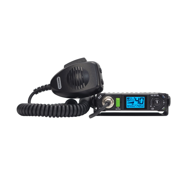 President Bill-2 plus 27MHz transceiver met lichtblauwe display verlichting