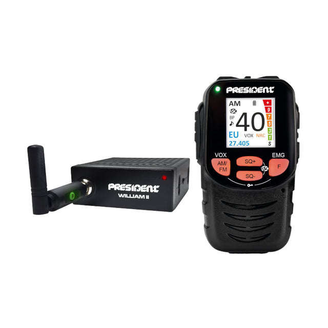 President William-2 27MHz CB transceiver met draadloze multifunctionele handmicrofoon