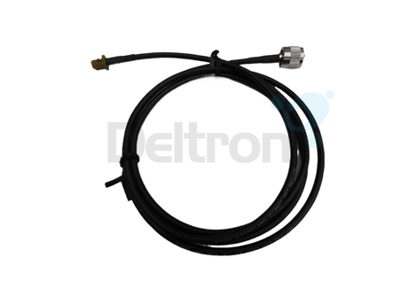 Adapterkabel RG58 180cm met een UHF-Male en Fakra-Male connector
