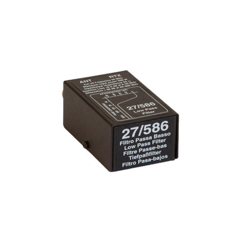 RM 27/586 low-pass filter – noise suppression – signal