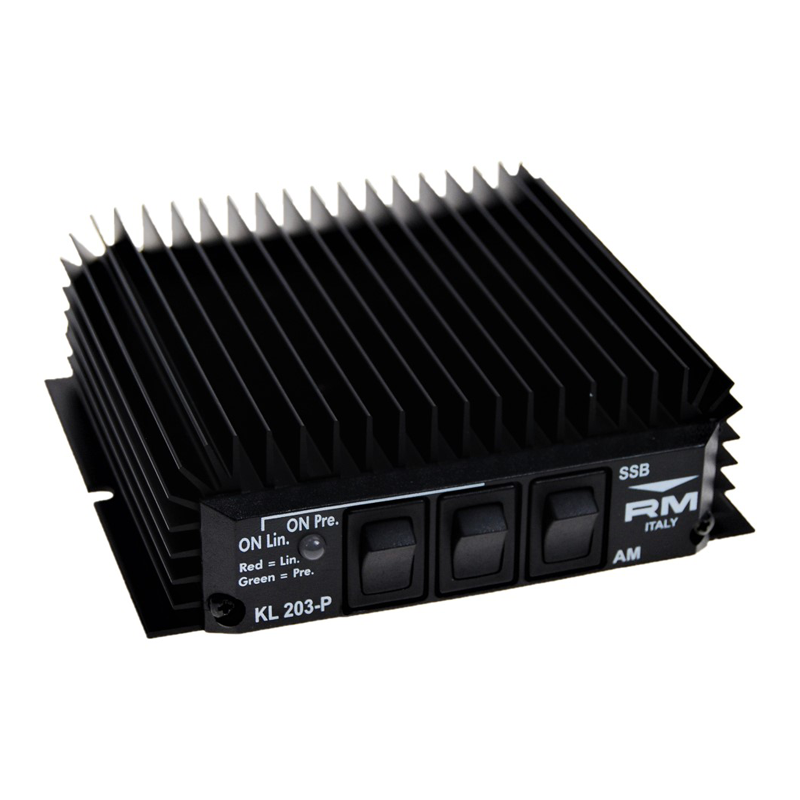 RM KL-203P: lineaire versterker AM/FM/SSB/CW | 100 tot 200 Watt