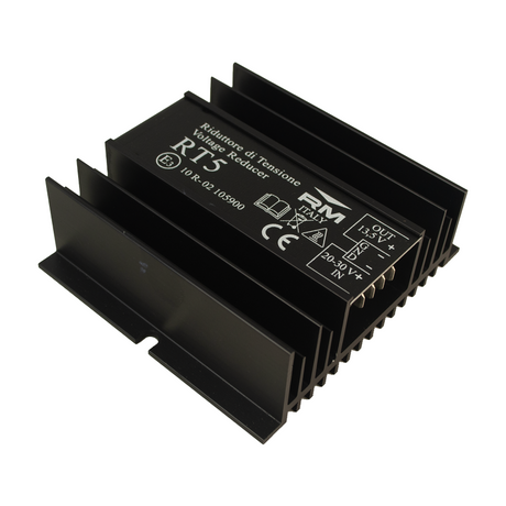 RM RT-5 DC-DC 24V-12V omvormer met een continu vermogen van 3 ampère