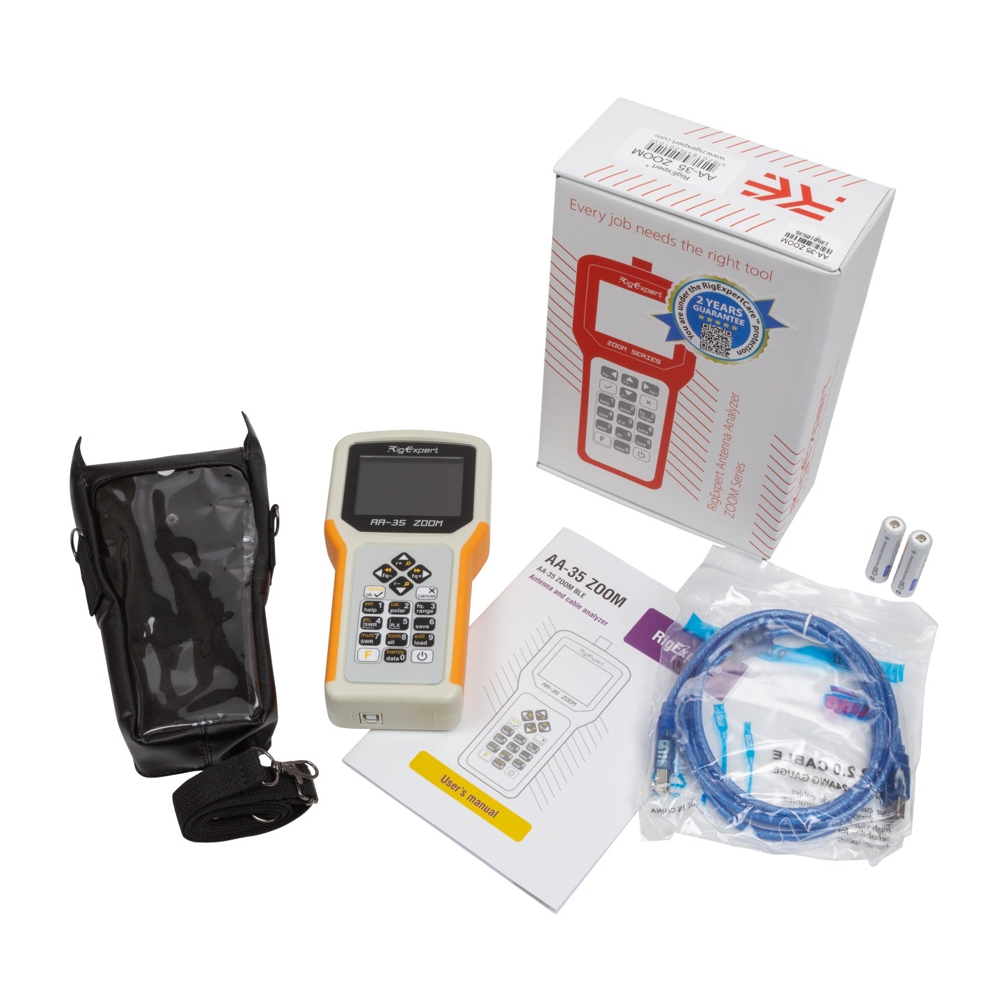 RigExpert AA-35 Zoom antenna analyzer | 60kHz to 35MHz | Deltron