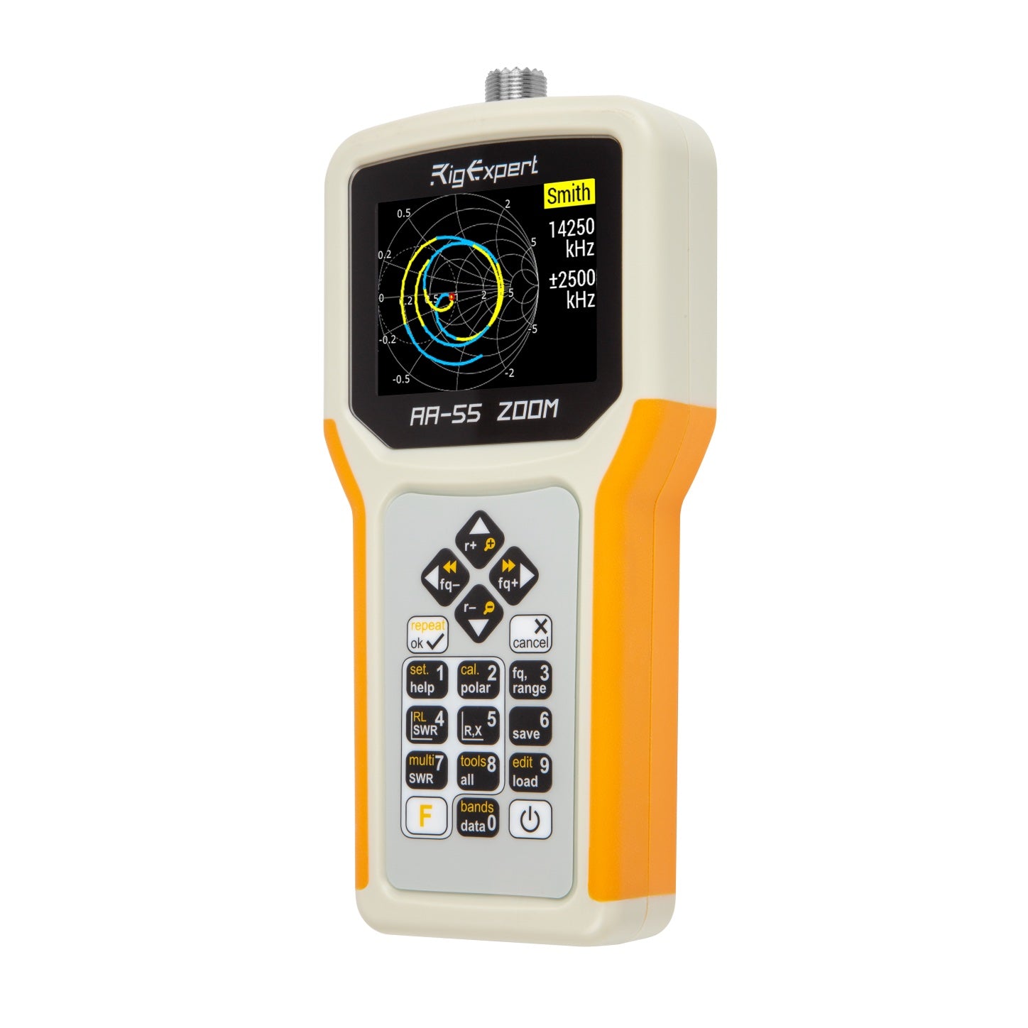 RigExpert AA-55 ZOOM Antenne analyzer (60kHz - 55MHz) | Deltron