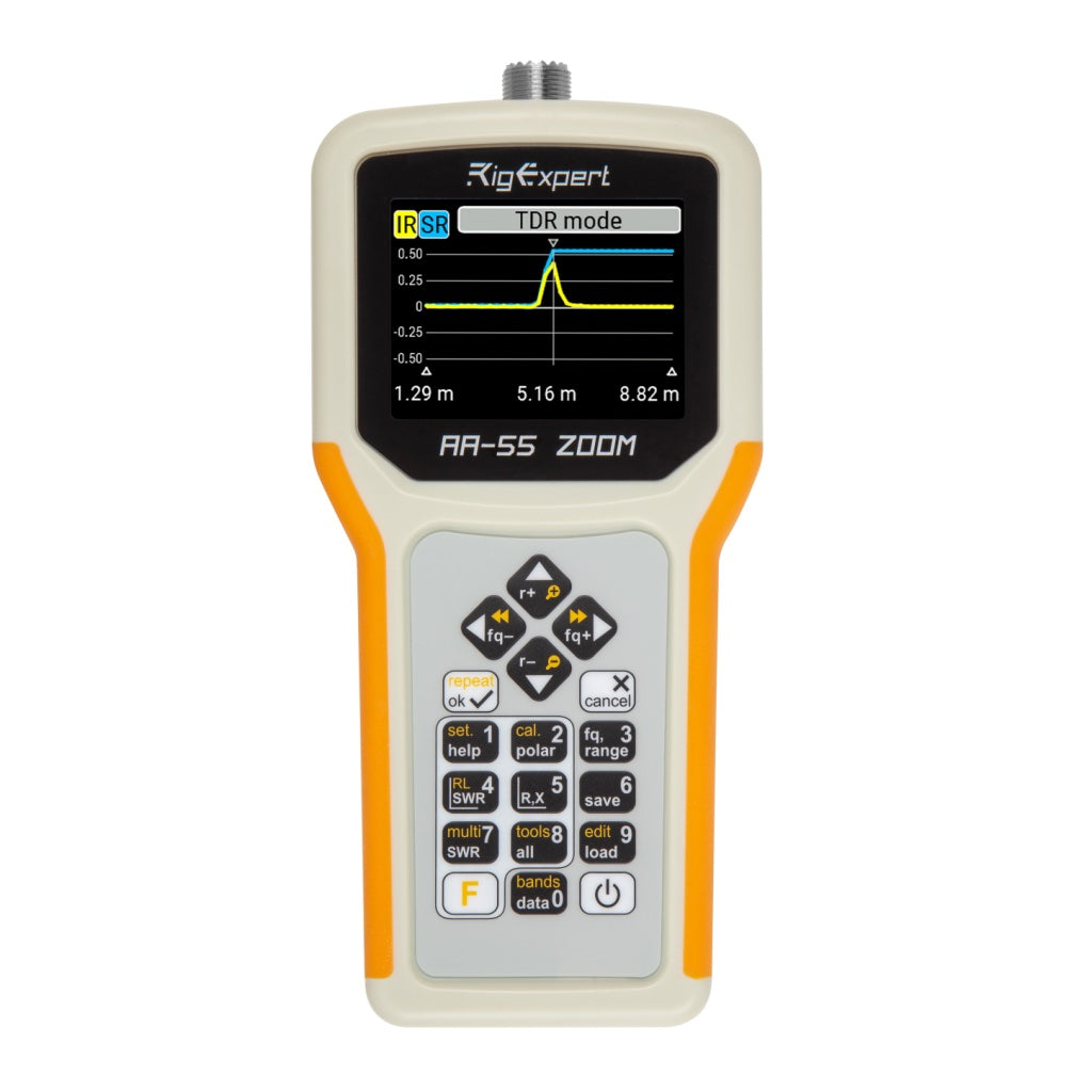 RigExpert AA-55 ZOOM Antenne analyzer (60kHz - 55MHz) | Deltron