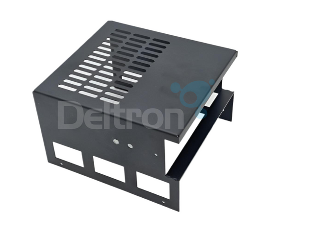 RoadPro behuizing waarin je een President JFK-3 27MC transceiver en een Samlex voeding kunt monteren 