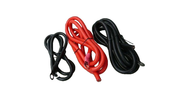 RoadPro RPIK1 kabelset rood en zwart 180cm te gebruiken voor omvormers en converters