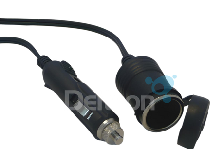 Close-up RoadPro RPPS2231 een 12/24V verlengkabel van 305cm die altijd handig is voor onderweg