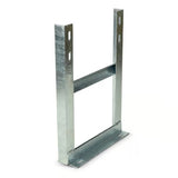 Moonraker heavy duty gegalvaniseerde muurbeugel waarmee je antennemasten op een afstand van de muur kunt bevestigen vanwege uitstekende dakgoten 